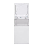 GE Unitized Spacemaker 3.9 Cu. Ft. Washer With Stainless Steel Basket And 5.9 Cu. Ft. Electric Dryer - GUD27EESNWW