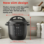 Instant Pot 6QT RIO Chef Series 7-in-1 Multi-Cooker, Black