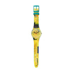 Swatch X Basquiat Yellow Watch - Hollywood Africans (1983), 40mm Case