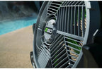 POWER+ 18 in Portable Outdoor Electric Misting Fan, 5 Speeds