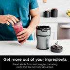 Ninja Nutri-Blender Plus 900-Peak-Watt With 3 20 oz. To-Go Cups