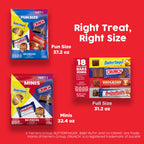 Butterfinger, CRUNCH, 100 Grand, Kinder Bueno, Kinder Chocolate, Minis Assorted Halloween Candy Bag, 100 Count, 32.2 oz