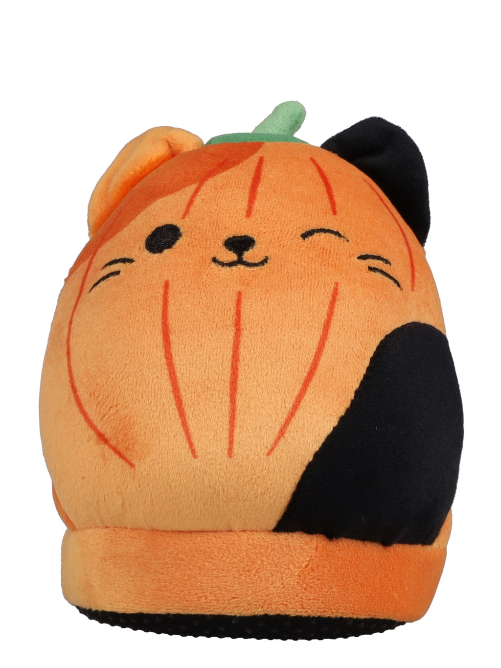 Toddler, Little & Big Kids Squishmallows Cam the Cat Orange Pumpkin Halloween Slipper