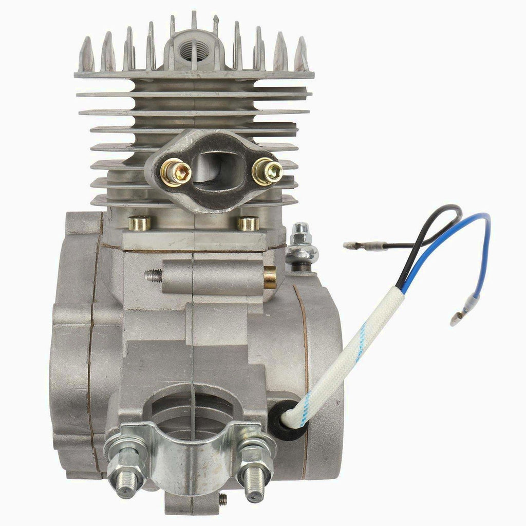 Zimtown 80cc 2 Stroke Engine Bike Motor Kit For 26in Bicycles - Silver White
