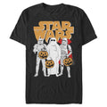 Men's Star Wars Trio Costumes Halloween Logo Tee Color: Black Size: S