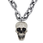 Skull Chain Decoration, Silver, 6', Halloween by Way To Celebrate