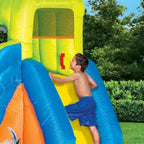 BANZAI Inflatable Aqua Splash Park With 2 Slides, 262 x 212 x 118 Inches - Pipeline Twist