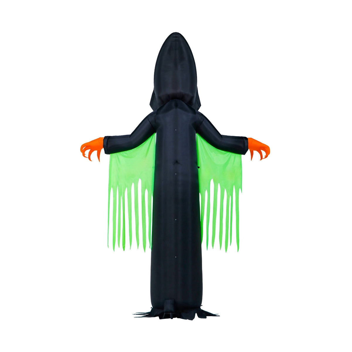Inferno Pumpkin Reaper Airblown Yard Inflatable, Orange/Green/Black, 20', Halloween by Way To Celebrate