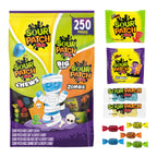 SOUR PATCH KIDS Soft & Chewy Halloween Candy Variety Pack, Bulk Candy, 250 Trick or Treat Bags