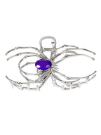 Way to Celebrate Halloween Women's Metal Spider Claw Clip, Multicolor, 1 Piece