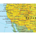 Swiftmaps North America Wall Map - GeoPolitical Edition