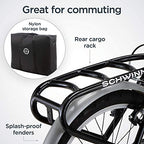 20-Inch Folding Adult Bike for Men and Women - 7-Speed Drivetrain