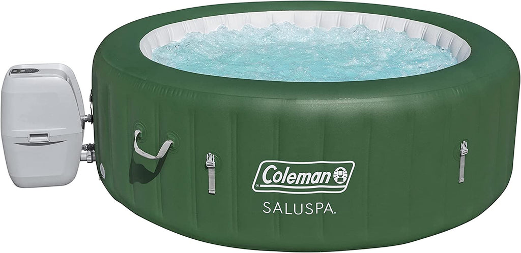 Coleman SaluSpa Tahiti Inflatable Hot Tub Spa, 2-4 Person AirJet Spa - Tahiti