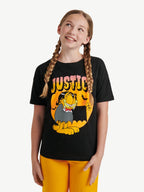 Justice x Garfield Girls Oversized Tee, Sizes XS - XLP
