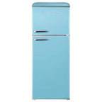 Galanz Top Mount Refrigerator 10.0 Cu Ft Blue 23.74 x 27.48 x 61.81 in - GLR10TBEEFR