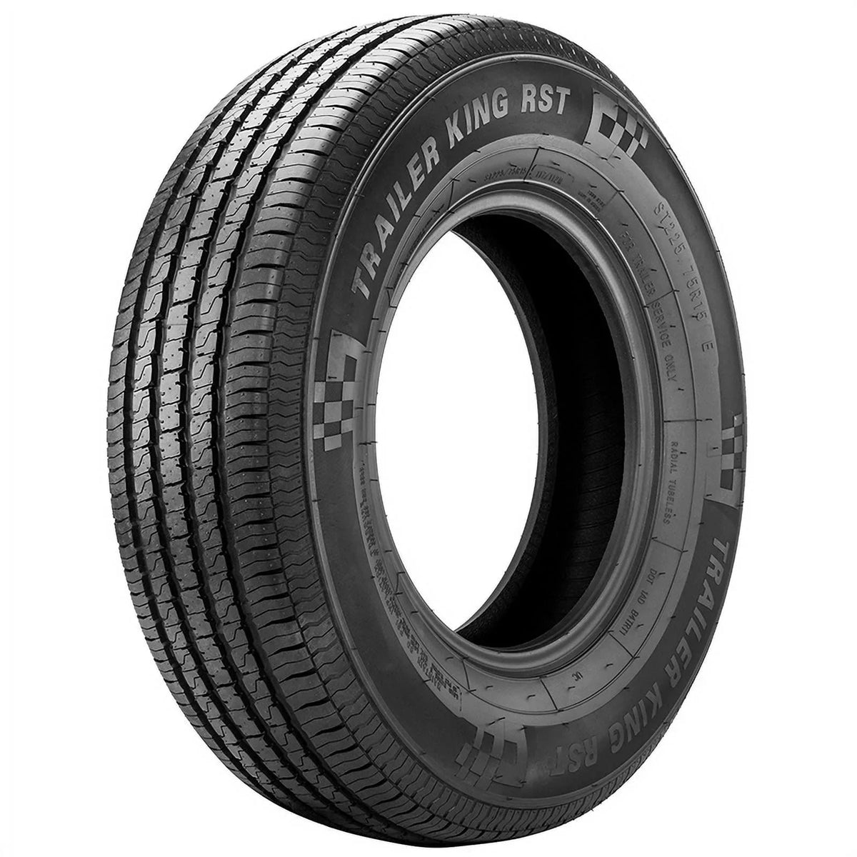 Trailer King Trailer Tire ST225/75R15 117/112M E - RST