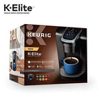 Keurig Single Serve K-Cup Pod Coffee Maker With Iced Coffee Capability, Brushed Slate - K-Elite