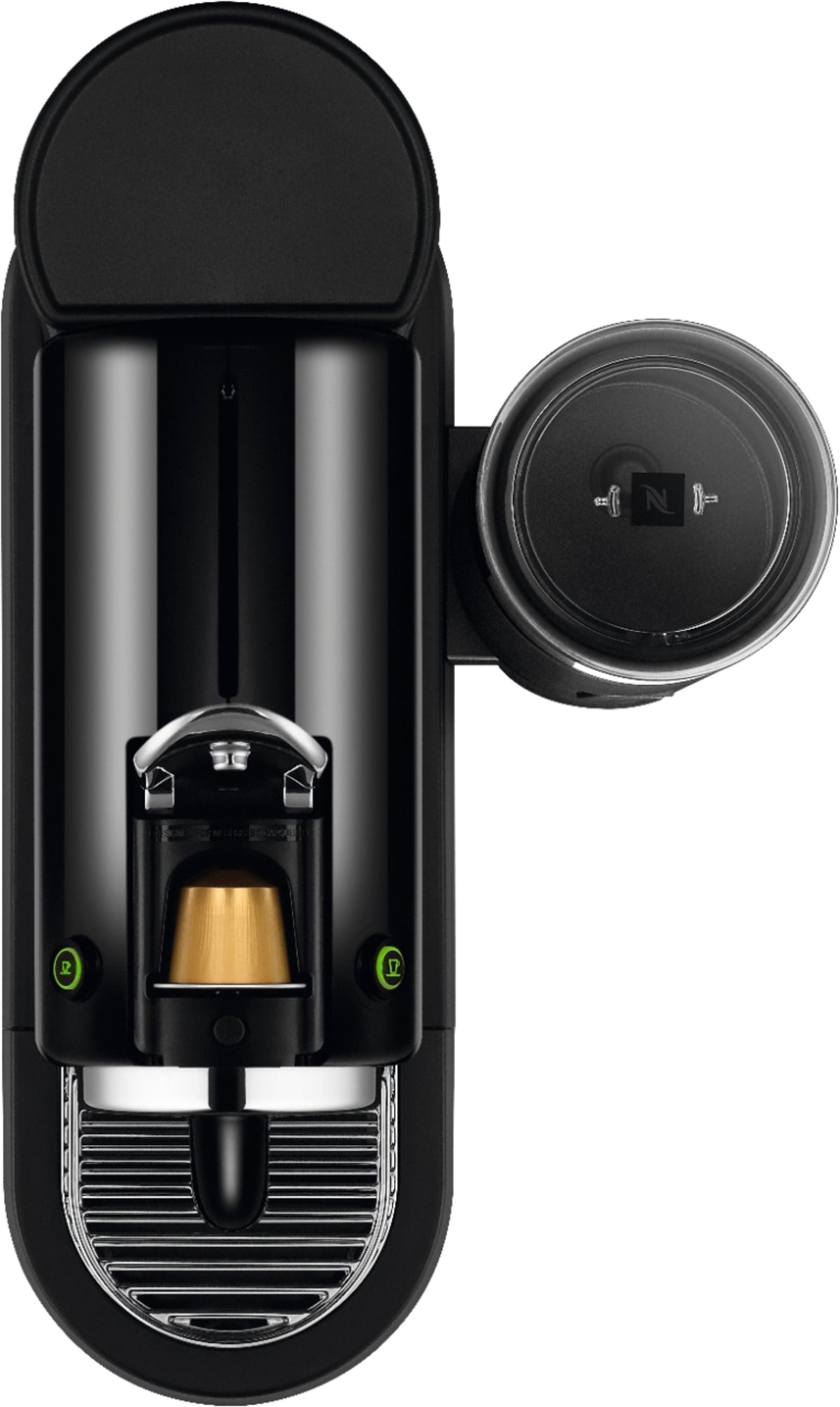 De'Longhi Nespresso CitiZ & Milk Espresso Machine With Aeroccino3 Milk Frother, 24 Ounces - Limousine Black