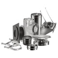 DuraPlus 6 in Basic Through-the-Wall Chimney Kit - 9 inch x 6 inch