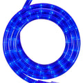 18 ft. LED Warm White Rope Light Kit, 216 Lights, Connectable Ready-to-Install Christmas Decorative Party Lighting, Mounting Clips Included