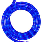 18 ft. LED Warm White Rope Light Kit, 216 Lights, Connectable Ready-to-Install Christmas Decorative Party Lighting, Mounting Clips Included