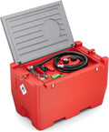 Fuel Transfer Tank, 50 Gallon, 12V DC 10.6 GPM Pump, Red