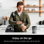Ninja Nutri-Blender Plus 900-Peak-Watt With 3 20 oz. To-Go Cups