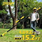 IMOUMLIVE 2-in-1 Brushless Cordless Pole Saw And 8 Inch Mini Chainsaw - 8 Inch