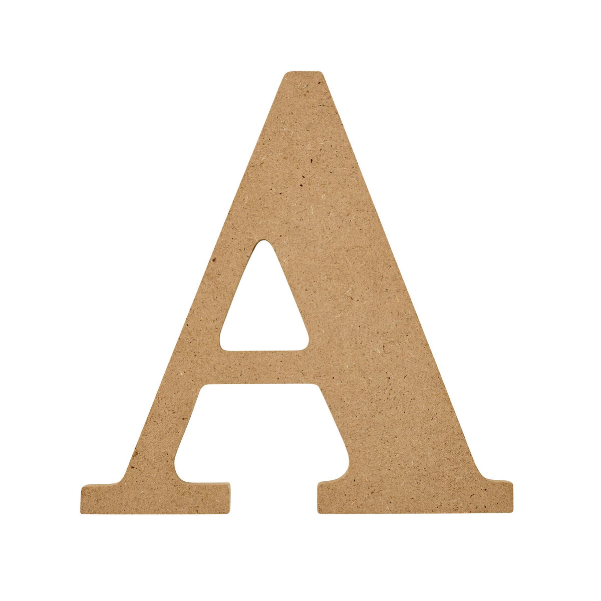 Plaid Unfinished Wood MDF 5" Letter for DIY Arts and Crafts