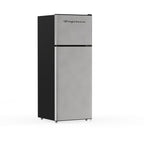 Frigidaire 21 in 7.5 Cu. Ft. Retro Top-Freezer Refrigerator, Standard Door Style, Stainless Look