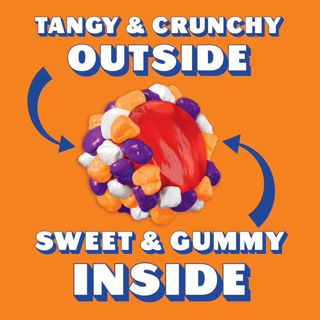 Nerds Spooky Gummy Clusters, Trick-or-Treat Halloween Candy, Nerds Gummy Candies, 8 oz, 16 Count
