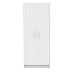 ClosetMaid Pantry Cabinet With 2 Doors, 4 Interior Shelves, 59.5 in H x 12.5 in D x 24 in W
