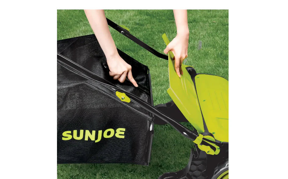 Sun Joe Electric Lawn Dethatcher With Collection Bag, 15 in. 13 Amp - AJ805E