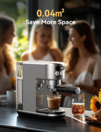 Neretva Espresso Machine 20 Bar, 1350W, Stainless Steel