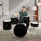Ktaxon 5-Piece Adult Drum Set, 22 Inch Full-Size Drums Kit