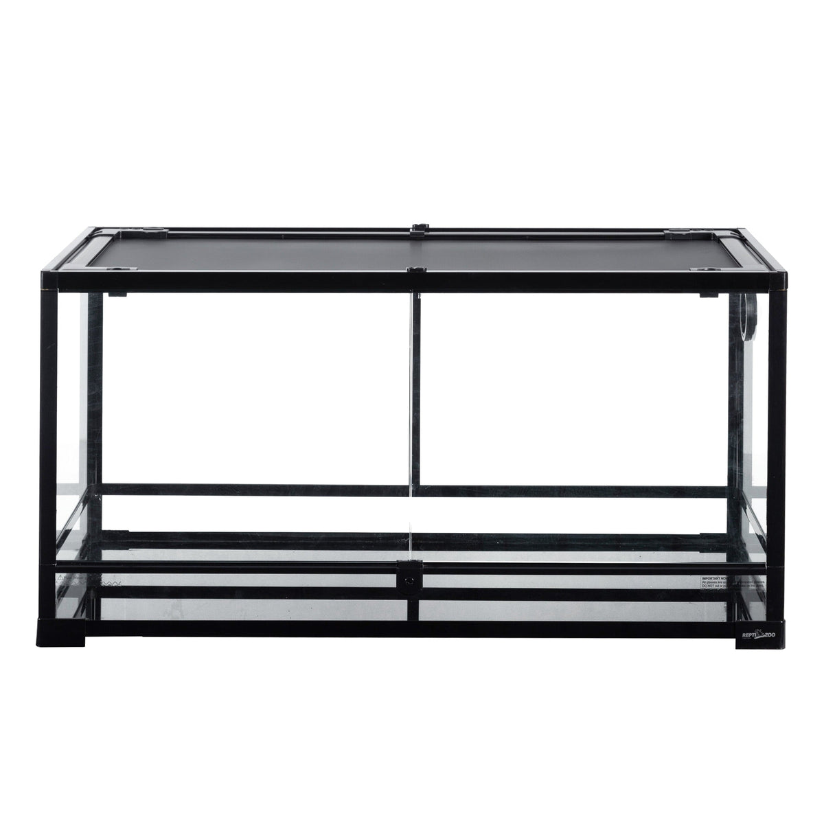 REPTI-ZOO Glass Terrarium, Front Double Doors, 40 Gallon