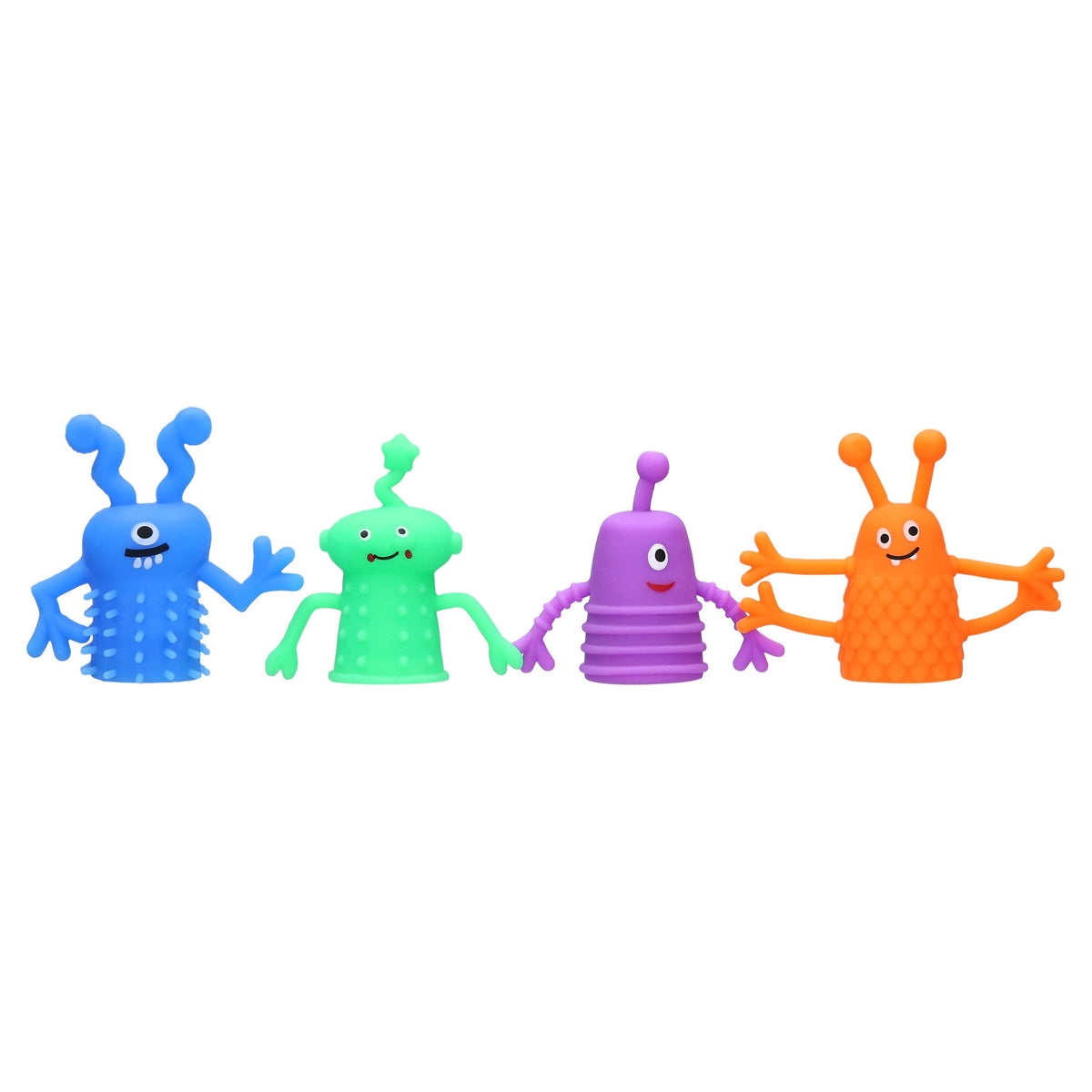Finger Puppets Party Favors, Multicolor, 8 Count, Halloween by Way To Celebrate