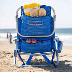 Tommy Bahama Backpack Beach Chairs, Blue, 2 Pack