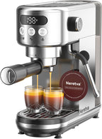 Neretva Espresso Machine 20 Bar, 1350W, Stainless Steel