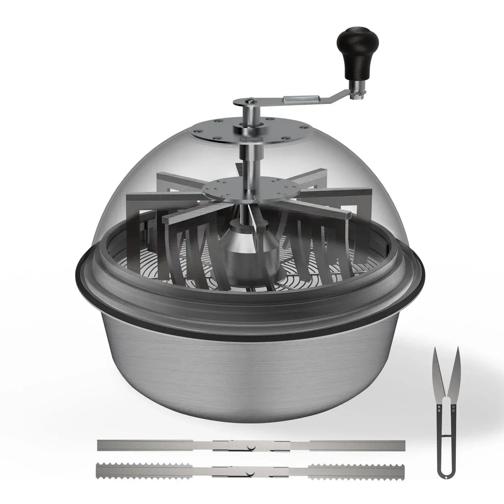 16in Bud Leaf Bowl Trimmer With Stainless Steel Blades