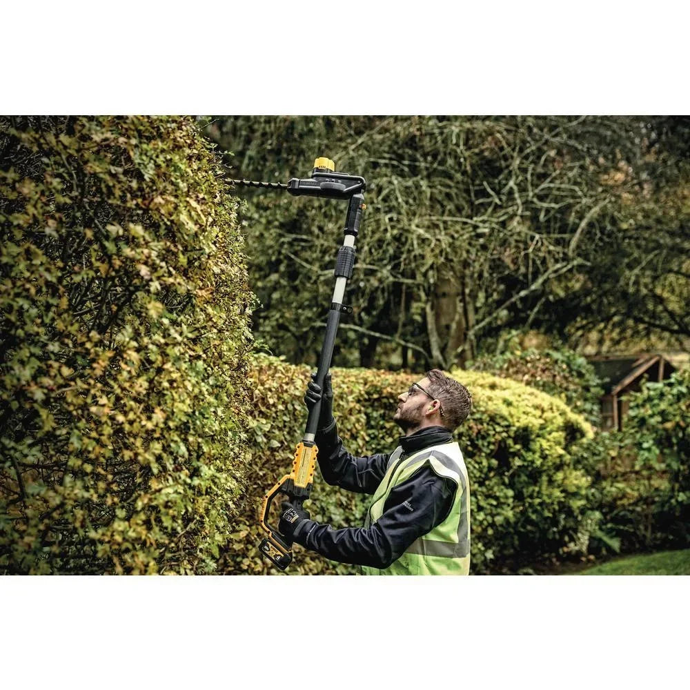 DEWALT 22 in 20 Volt Battery Powered Pole Hedge Trimmer