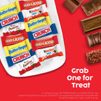 Butterfinger, CRUNCH, 100 Grand, Kinder Bueno, Kinder Chocolate, Minis Assorted Halloween Candy Bag, 100 Count, 32.2 oz