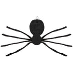 Light-Up Animated Dropping Tinsel Spider Decoration, Black and Red, 2', Halloween by Way To Celebrate