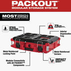 Milwaukee Packout 22 in. Rolling, Large And Medium Tool Box Set - 8426-8425-8424