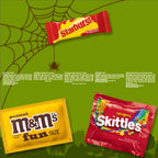 M&M's, Skittles & More Fun Size Halloween Candy Variety Pack - 120 Ct Bulk Bag