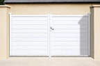 Casanoov Aluminium Folding Driveway Gate 4m x 160cm Grey - KIT-000024