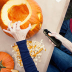 Pumpkin Masters - Masters Collection Power Saw, Easy-Grip Design and Interchangeable Stainless Steel Blades, Halloween Carving Tool