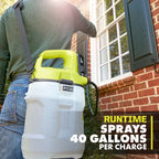 RYOBI 18V ONE+ 2 Gallon Chemical Sprayer