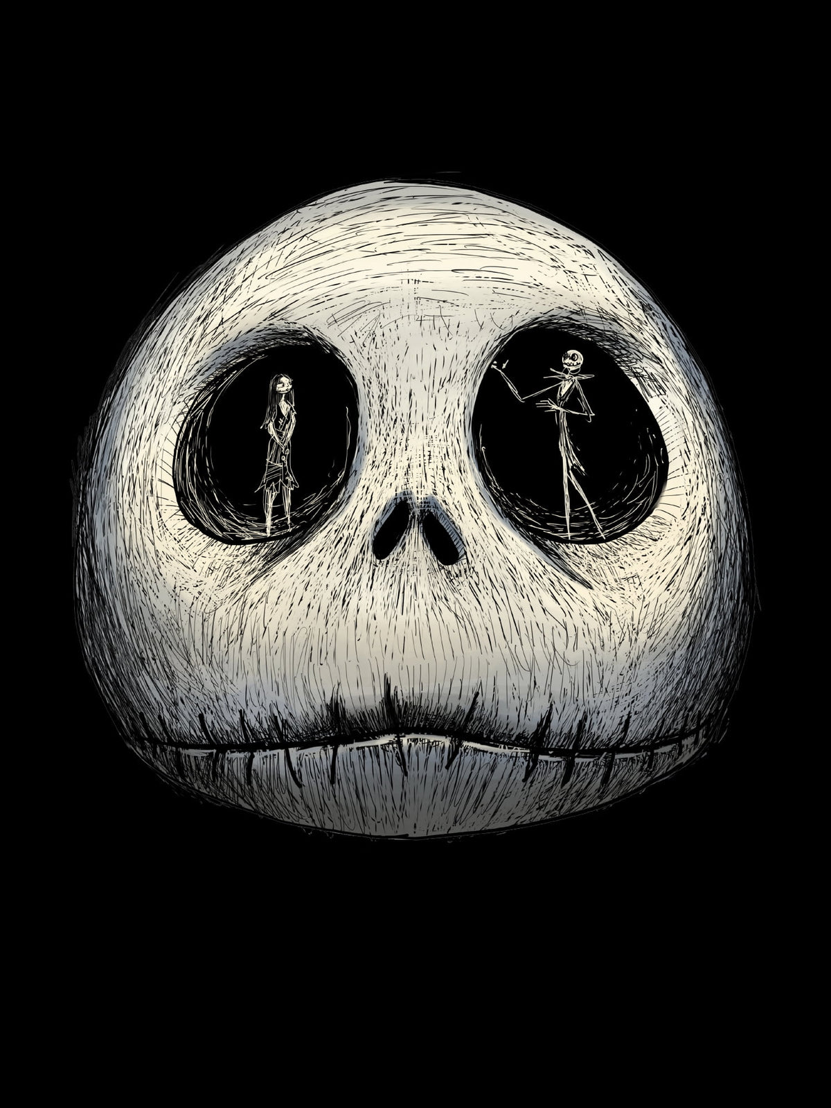 Nightmare Before Christmas, Jack Sally Eyes