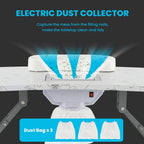 LDAILY Portable Nail Table With Electric Dust Collector